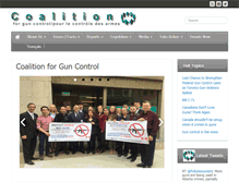 Tablet Screenshot of guncontrol.ca